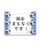 書き込めるフレーム♥スポーツ4種（個別スタンプ：15）