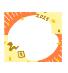 黒騎士Y年賀スタンプ2025（個別スタンプ：3）