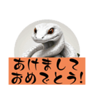 乙巳(きのとみ)！蛇年！(新年お正月挨拶集)（個別スタンプ：17）