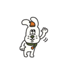 ▶動く！Mr.Bunny のあけおめスタンプ（個別スタンプ：24）