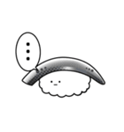 真顔シリーズvol.3〜お寿司の仲間たち〜（個別スタンプ：5）