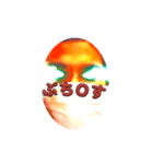 新年りじゃ猿（個別スタンプ：4）