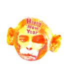 新年りじゃ猿（個別スタンプ：16）