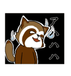 幸せなたぬき（個別スタンプ：4）