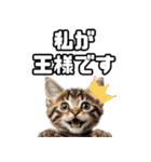 お願いする猫。（個別スタンプ：32）