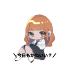 むらさき。（個別スタンプ：2）