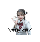 むらさき。（個別スタンプ：3）