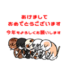 今年の年賀状もLINEスタンプで！ねこ（個別スタンプ：2）