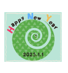 【巳年限定】あけましておめでとう【2025】（個別スタンプ：8）