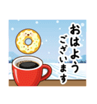 飛び出す★巳年 大人の年賀状（個別スタンプ：17）