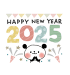 使いやすい＊年末年始＊お正月＊ぱんだサン（個別スタンプ：6）