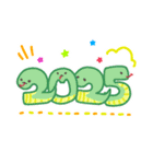 ぽめチェチェ新年スタンプ2025（個別スタンプ：4）