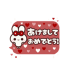 飛び出す⬛フキダシ❤️敬語⬛<大人SIMPLE>（個別スタンプ：13）