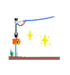 動く！電気工事士のかわいいスタンプ2（個別スタンプ：1）