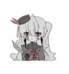 創作(よその子あり)（個別スタンプ：7）