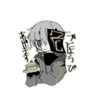 創作(よその子あり)（個別スタンプ：10）