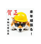 ぐでだる柴犬の現場仕事⭐年末年始（個別スタンプ：29）