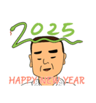 上川弁を話すとっつぁの年始挨拶2025（個別スタンプ：4）