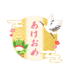 大人のマナーで新年の挨拶(再販)（個別スタンプ：4）