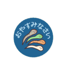 巳年⛩️1年中使える40個‼️年賀状じまいも（個別スタンプ：22）