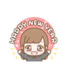 大人可愛い♡あけおめ2025（個別スタンプ：6）