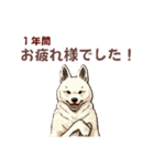 さび可愛い動物たちと年末年始（個別スタンプ：9）