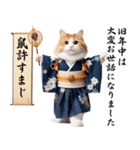 猫のお正月.（個別スタンプ：11）