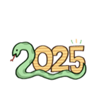 2025年末年始＆日常会語スタンプ（個別スタンプ：8）