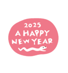 干支［へび］年末年始のあけおめ2025（個別スタンプ：5）