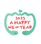 干支［へび］年末年始のあけおめ2025（個別スタンプ：10）