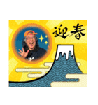 2025銀ちゃん新井さんてんつくマン限定販売（個別スタンプ：9）