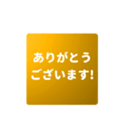 ▶️動く⬛LINE年末年始⬛シルバー【四角】（個別スタンプ：14）