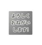 飛び出す⬛LINE年末年始⬛ゴールド【四角】（個別スタンプ：22）