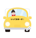 You can add words message stickers.（個別スタンプ：5）