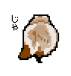 ドットのたぬき2（個別スタンプ：15）