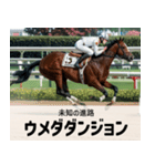 【架空の競走馬】おもしろ競馬2 関西弁（個別スタンプ：5）