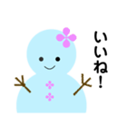 雪だるまのパレード9（個別スタンプ：5）