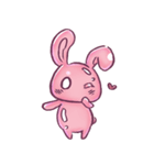 かわいい水ウサギ（個別スタンプ：2）
