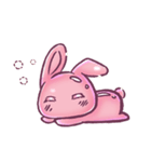 かわいい水ウサギ（個別スタンプ：4）