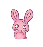 かわいい水ウサギ（個別スタンプ：5）