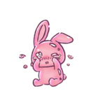 かわいい水ウサギ（個別スタンプ：7）