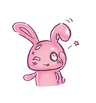 かわいい水ウサギ（個別スタンプ：8）