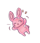 かわいい水ウサギ（個別スタンプ：10）