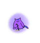宇宙からやってきた猫様（個別スタンプ：21）