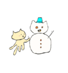 ねこ星人とお正月2025（個別スタンプ：16）