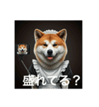 アクティブ秋田犬さん（個別スタンプ：6）