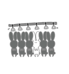 うさちゃん-労働-（個別スタンプ：4）