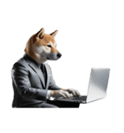 サラリーマン柴犬太（個別スタンプ：2）