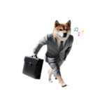 サラリーマン柴犬太（個別スタンプ：5）