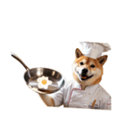 料理長柴犬太（個別スタンプ：8）
